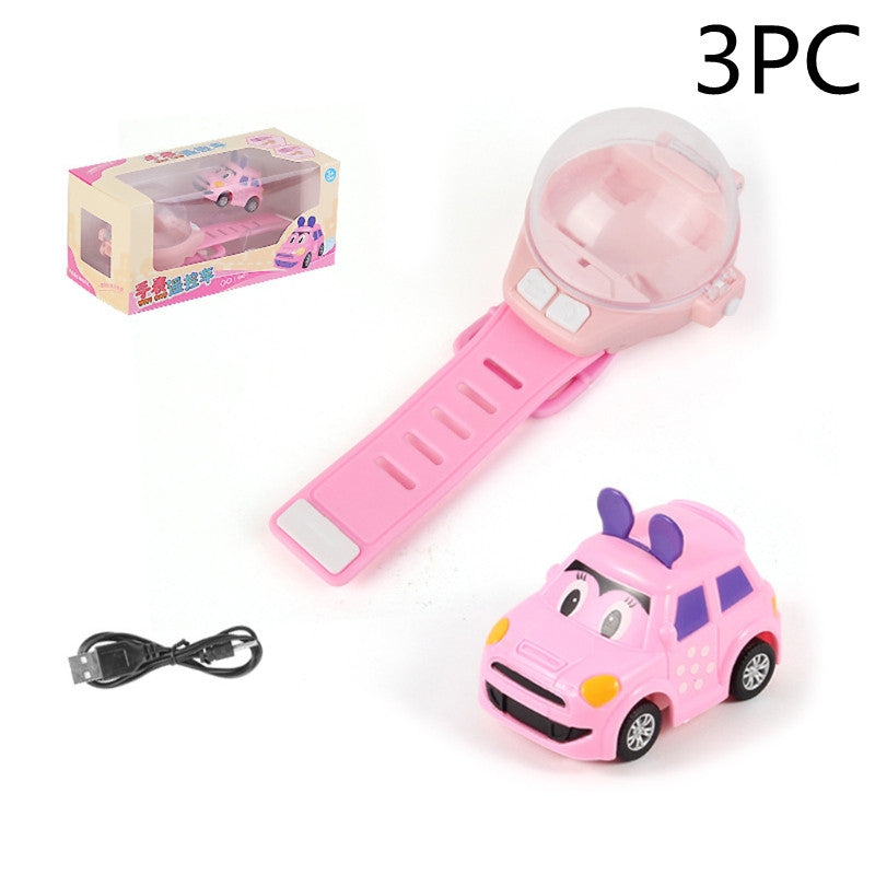 Children's Toy Car Watch Remote Control Car Mini Racing