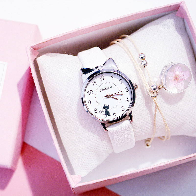 Cute Japanese cartoon electronic quartz watch