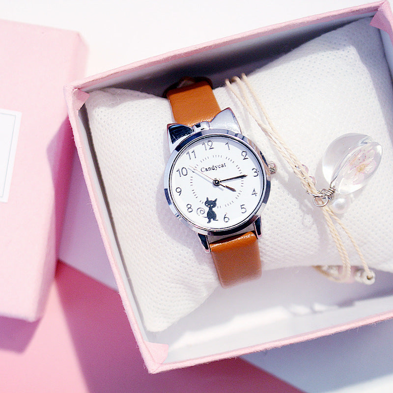 Cute Japanese cartoon electronic quartz watch