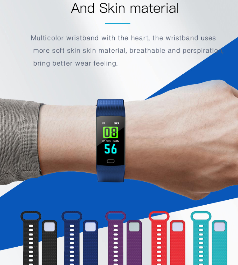 Y5 Color screen smart bracelet