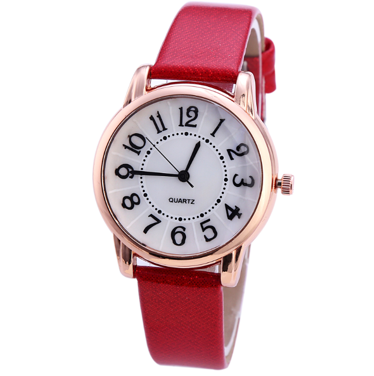 Drop Shipping Women Simple Dial Wristwatches Casual