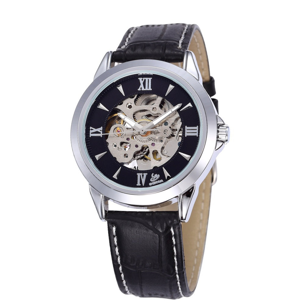 Business Hollow Automatic Mechanical Watch