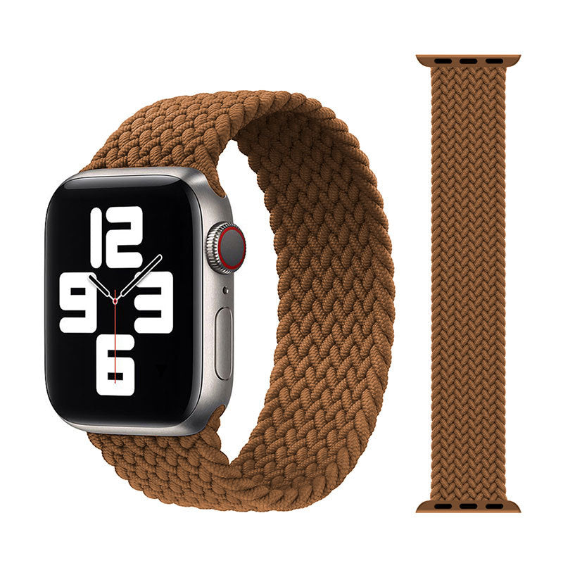 Fashion Trend New Watch Strap Elastic Single Loop Braided