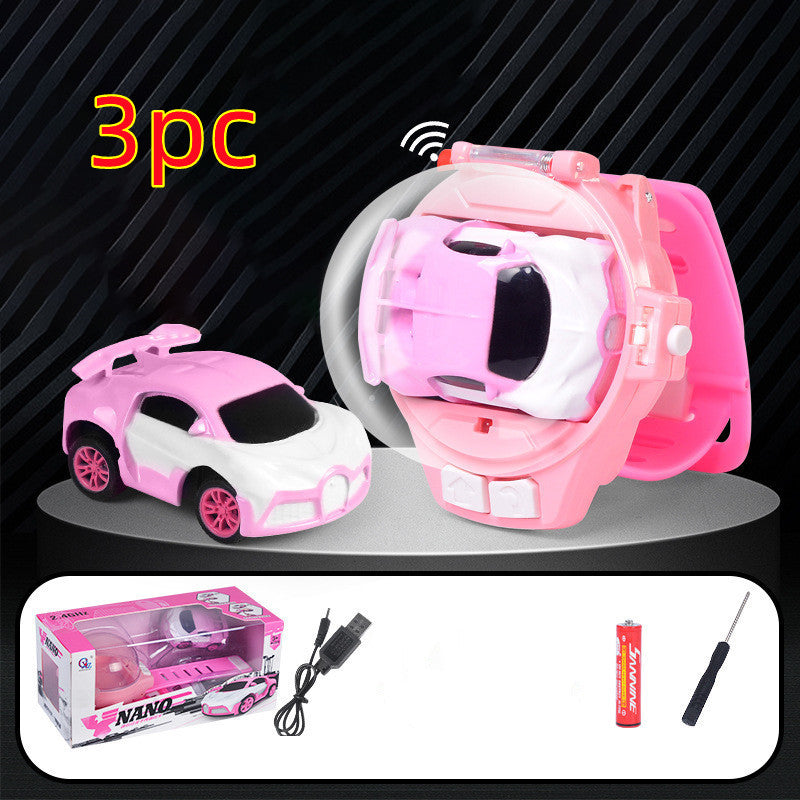 Wireless Remote Control Watch Electric Mini Car