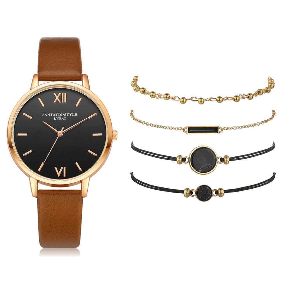 5-piece quartz watch