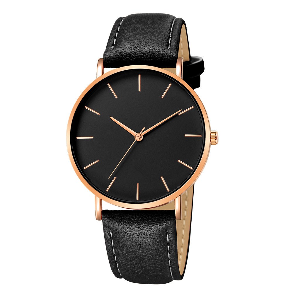 Personality fashion twelve nails men and women belt watch