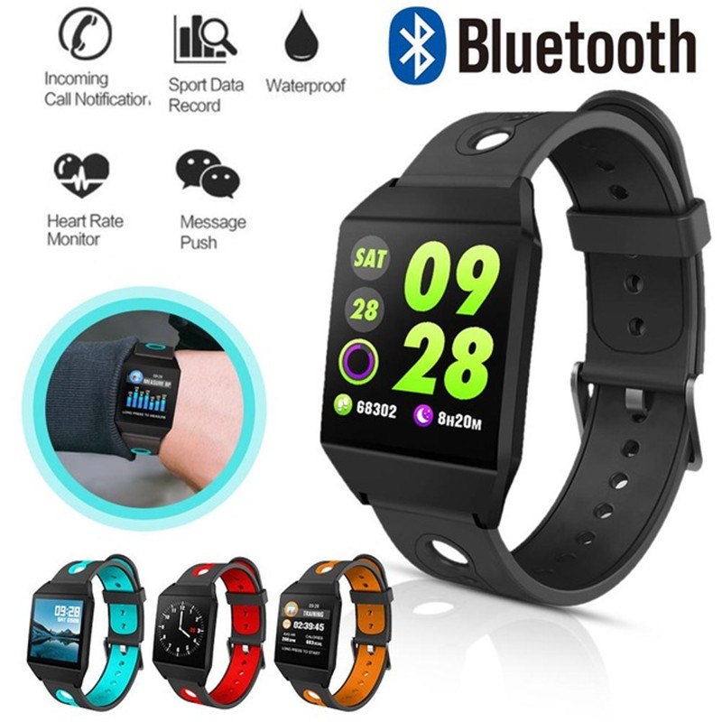 Fitness Tracker Watch Waterproof IP68 Heart Rate Monitor GPS Tracker