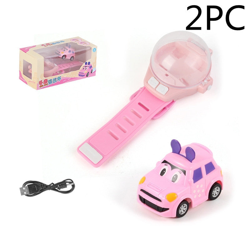 Children's Toy Car Watch Remote Control Car Mini Racing