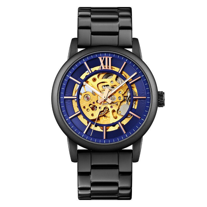 Through The Bottom Scale Men's Automatic Mechanical Watch