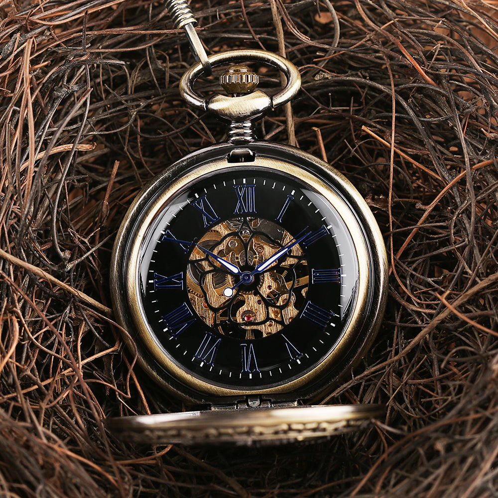 Eagle manual mechanical pocket watch