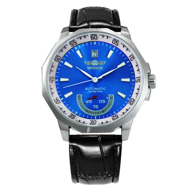 Men's automatic mechanical hollow watch