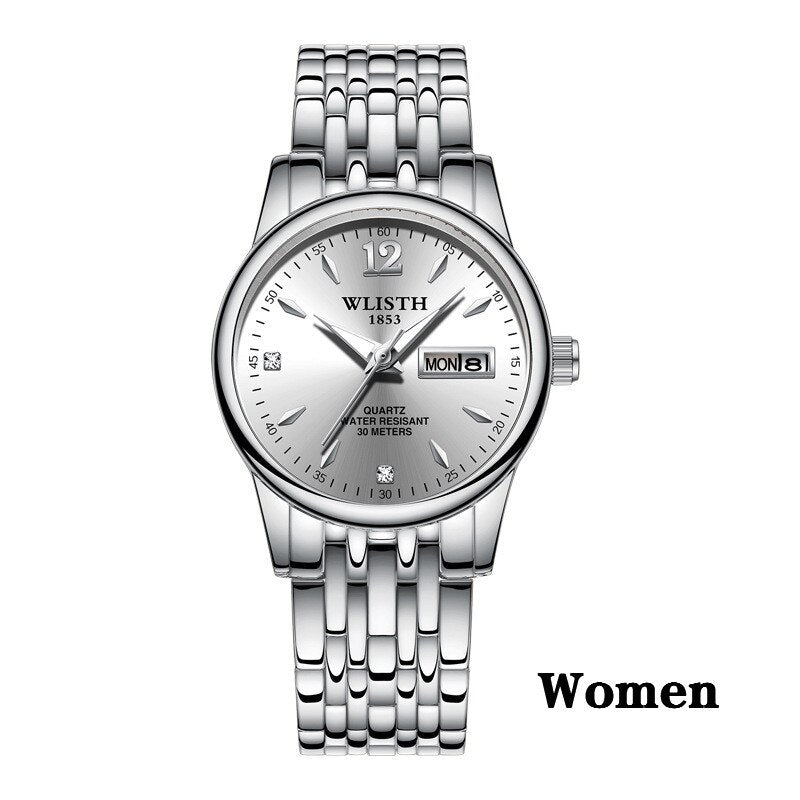 Women Dress Watch Rose Gold Stainless Steel