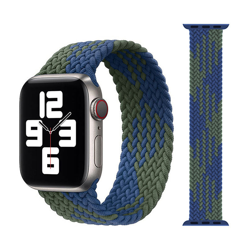 Fashion Trend New Watch Strap Elastic Single Loop Braided