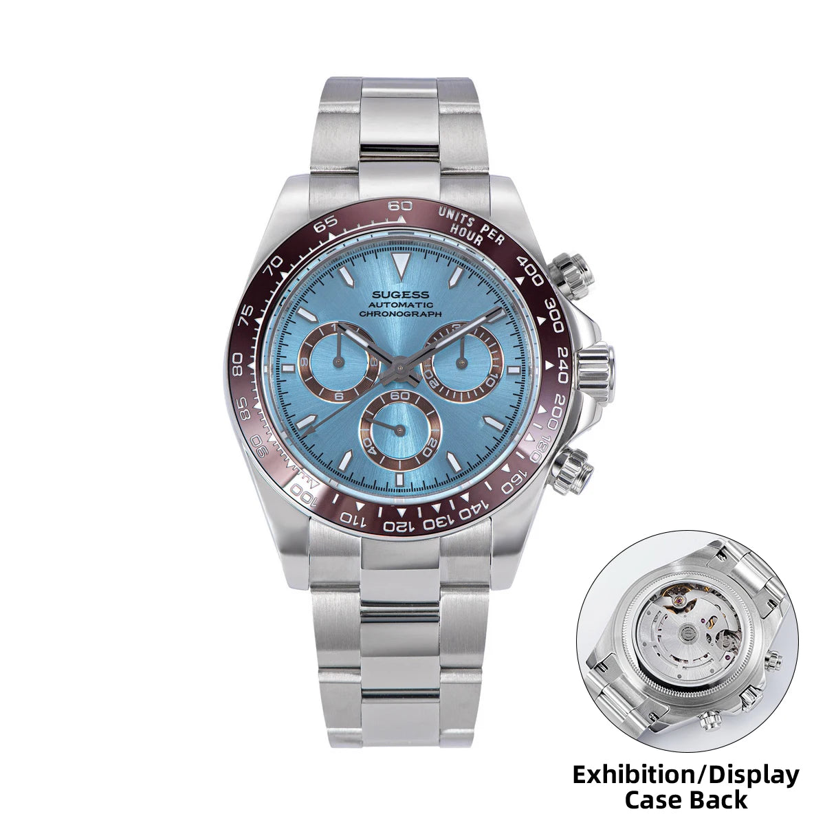 Diving Men Watch Panda Automatic Mechanical Chronograph