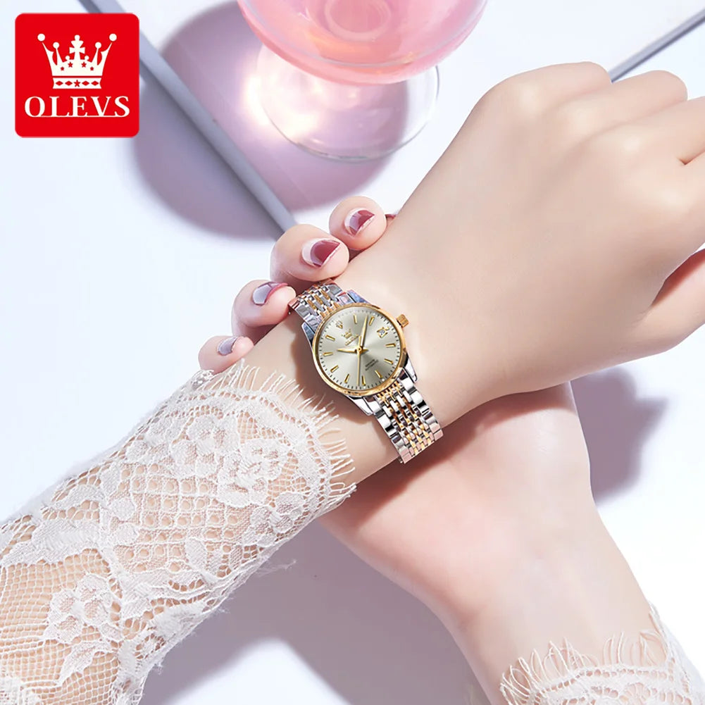 Luxury Brand Ladies Watch Automatic Mechanical Wristwatch