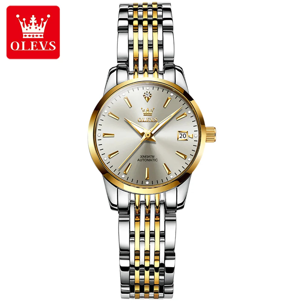 Luxury Brand Ladies Watch Automatic Mechanical Wristwatch