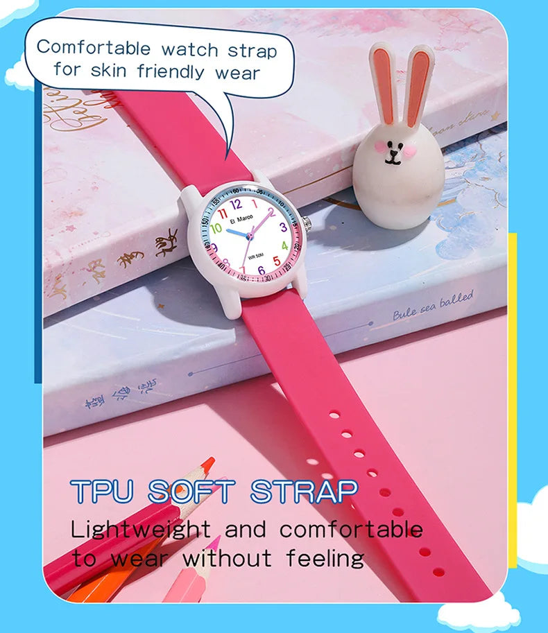 El Marco 6701 Children's Watch Waterproof and Drop proof