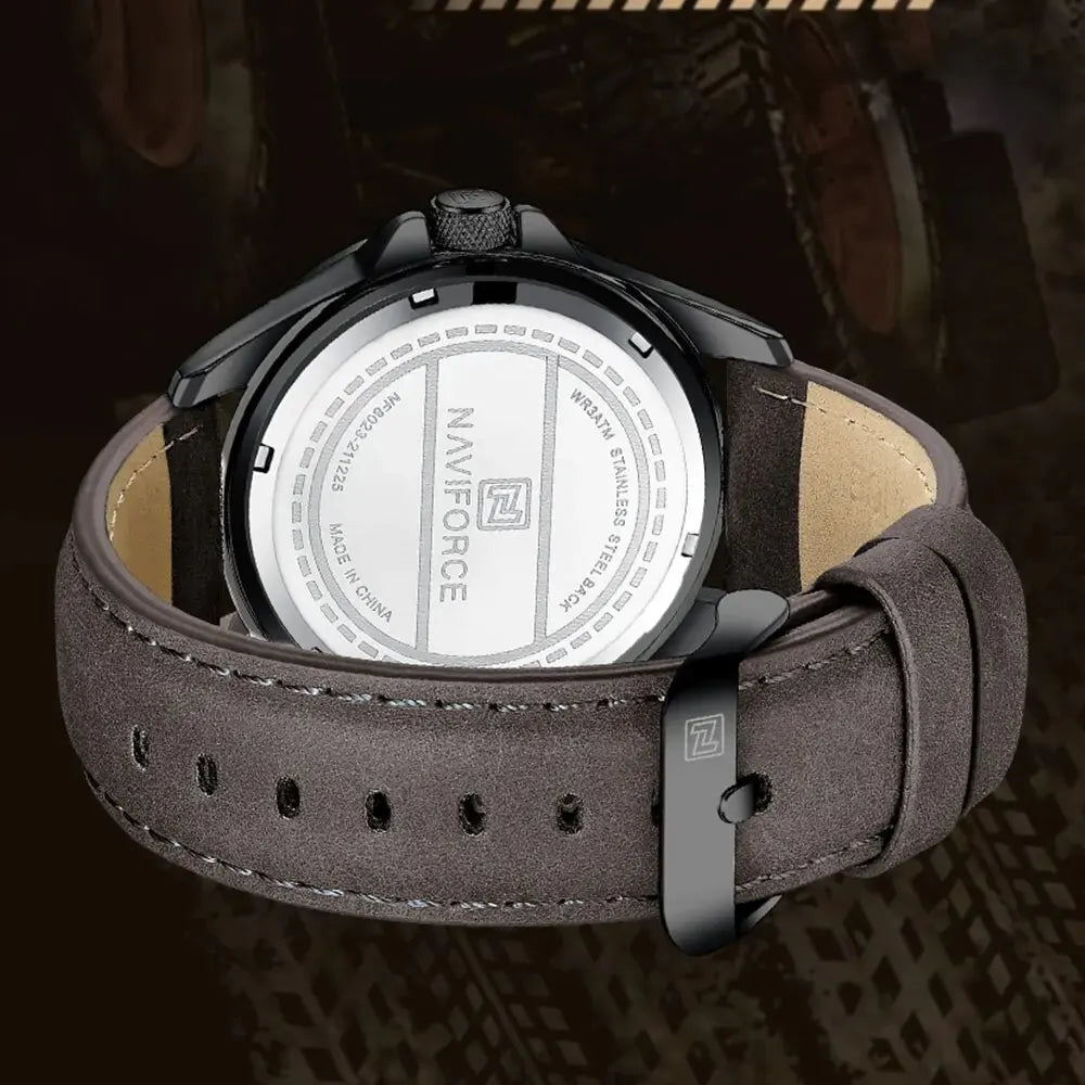 Men Casual Sport Military Quartz Calendar Wrist Watch for Man