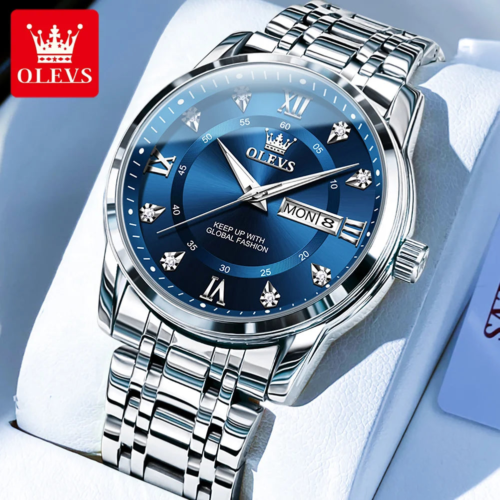 Men's Watch Original Fashion Brand Quartz Waterproof Watch