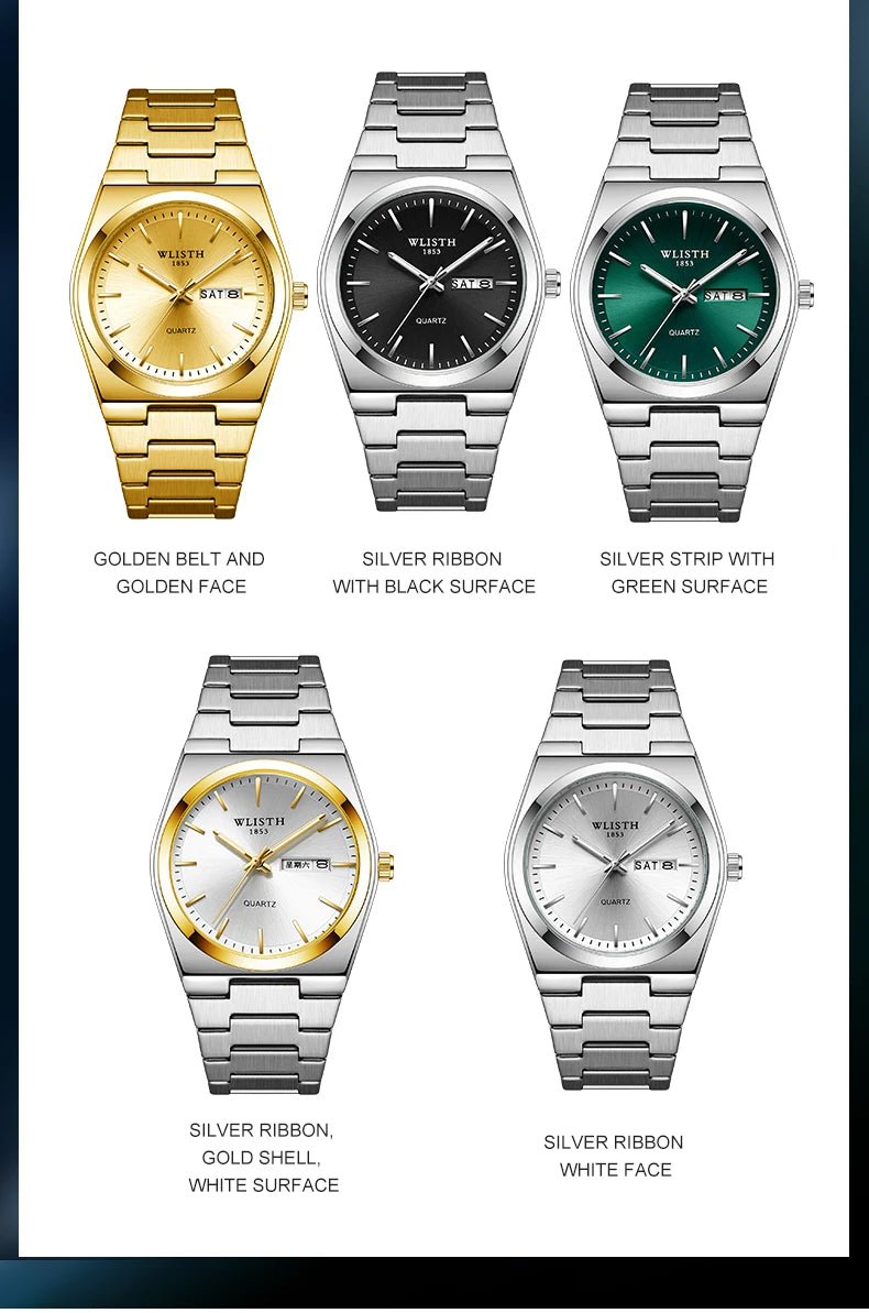 Man Watch Quartz Watch Luxury Waterproof Luminous