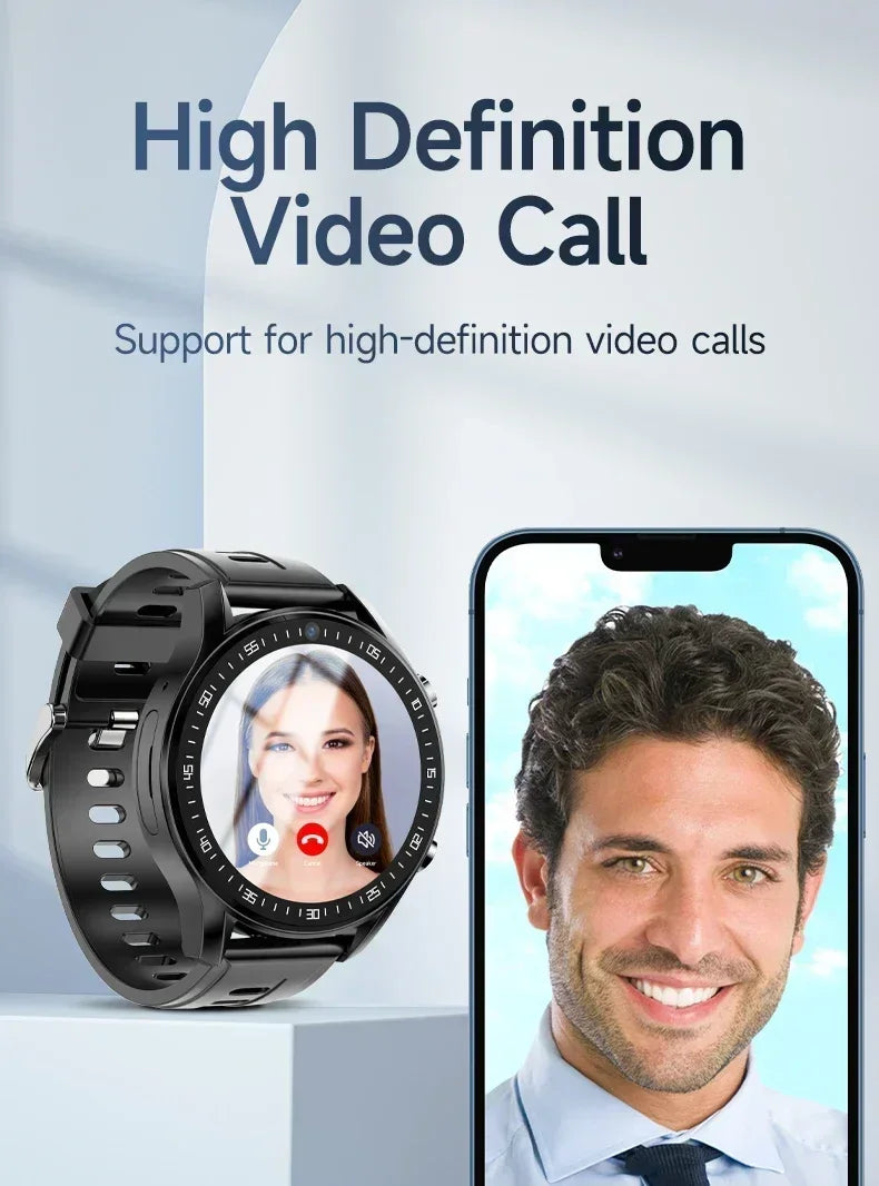 SIM Dual camera Smartwatch A7128G 4G smartwatch for men