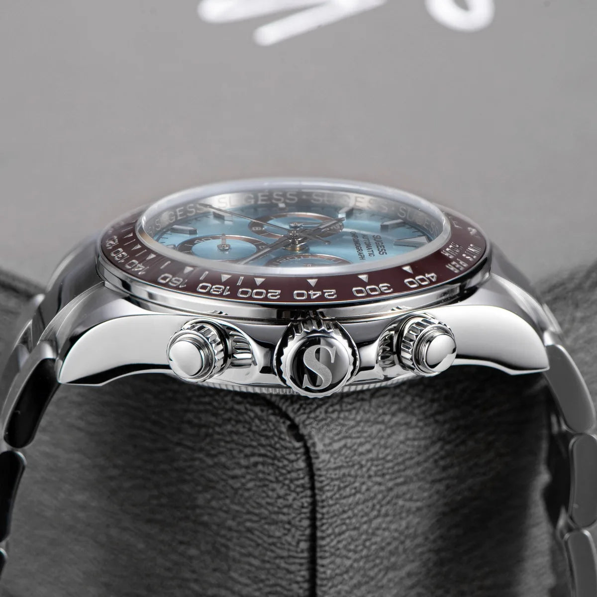 Diving Men Watch Panda Automatic Mechanical Chronograph