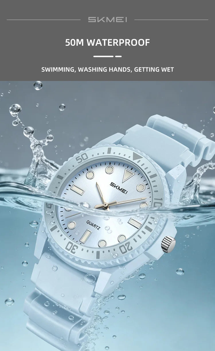 SKMEI 2622 Fashion Quartz Wristwatch 50M Waterproof Kid Watch