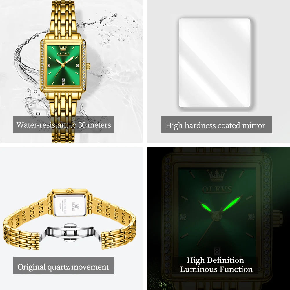 Women's Watch Luxury Elegant Quartz Ladies Wristwatch