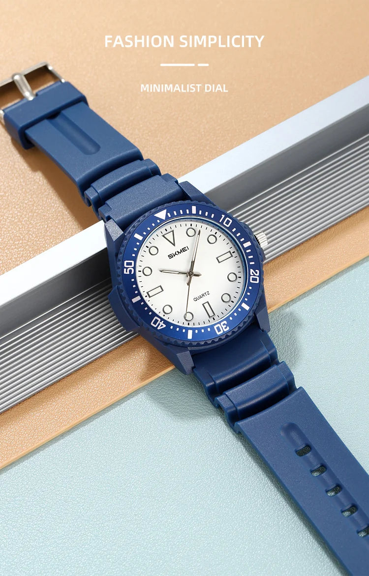 SKMEI 2622 Fashion Quartz Wristwatch 50M Waterproof Kid Watch