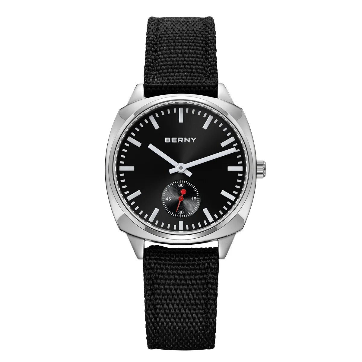 Ladies Railway Watch Canvas Women Wristwatch Quartz