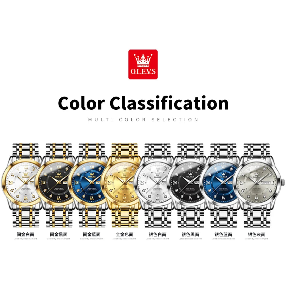 Men's Watch Original Fashion Brand Quartz Waterproof Watch