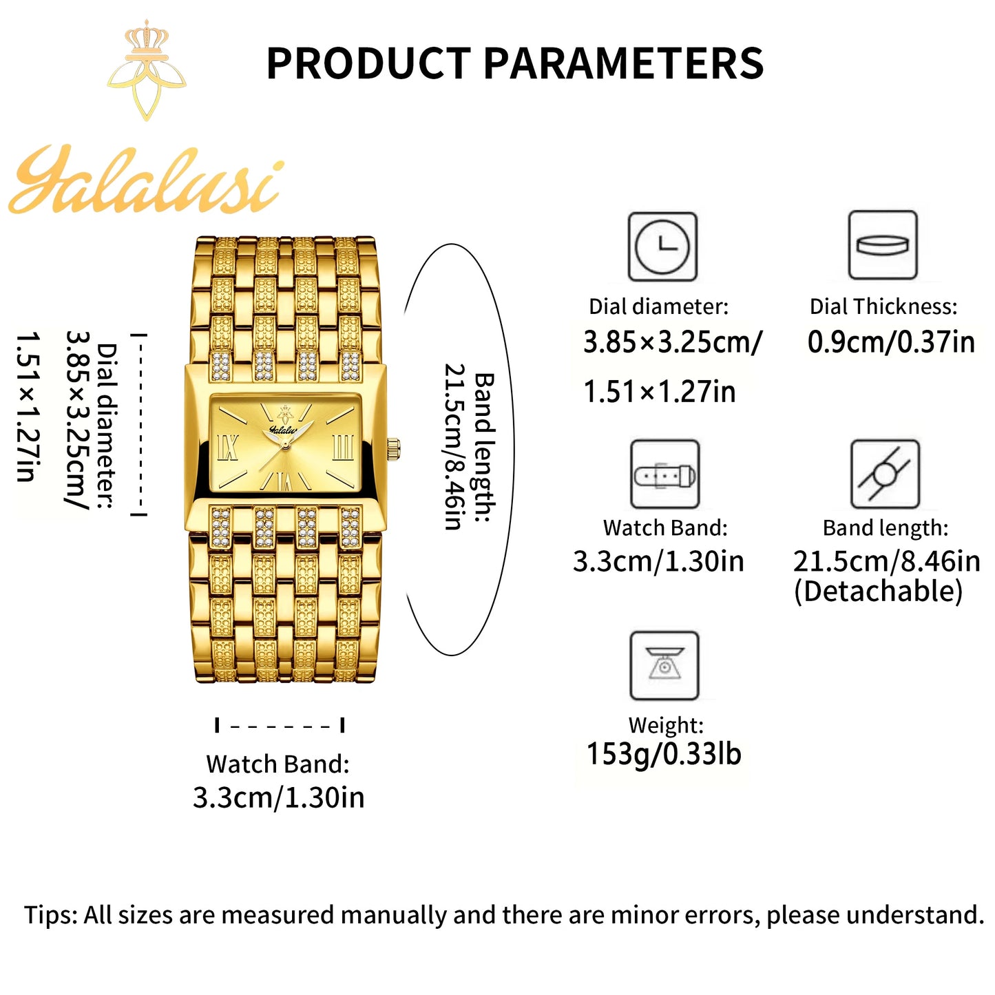 Brand: Fashionable Women's Waterproof Quartz Bracelet