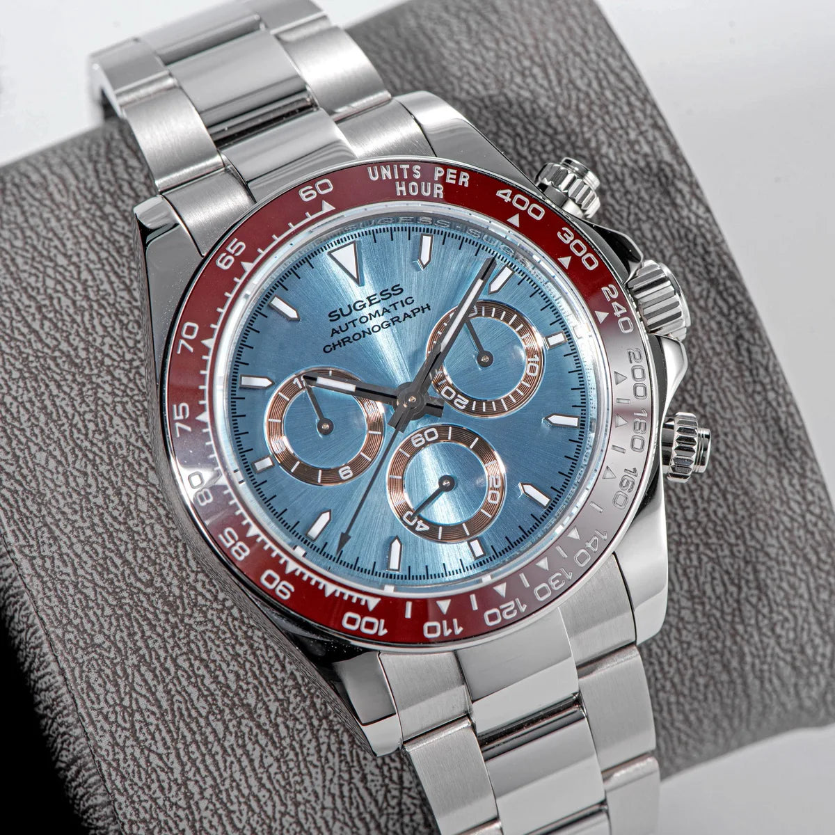 Diving Men Watch Panda Automatic Mechanical Chronograph
