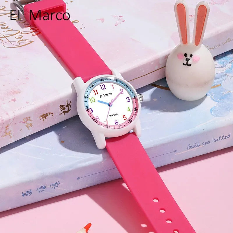 El Marco 6701 Children's Watch Waterproof and Drop proof