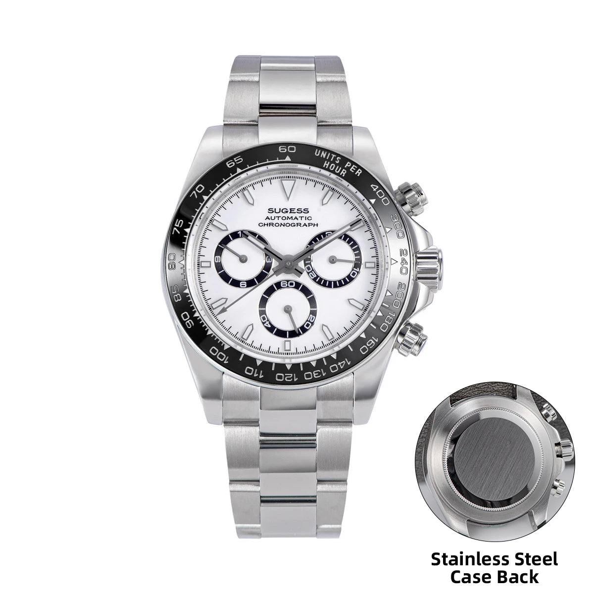 Diving Men Watch Panda Automatic Mechanical Chronograph