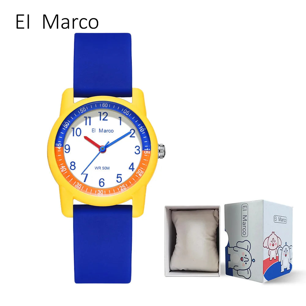 El Marco 6701 Children's Watch Waterproof and Drop proof