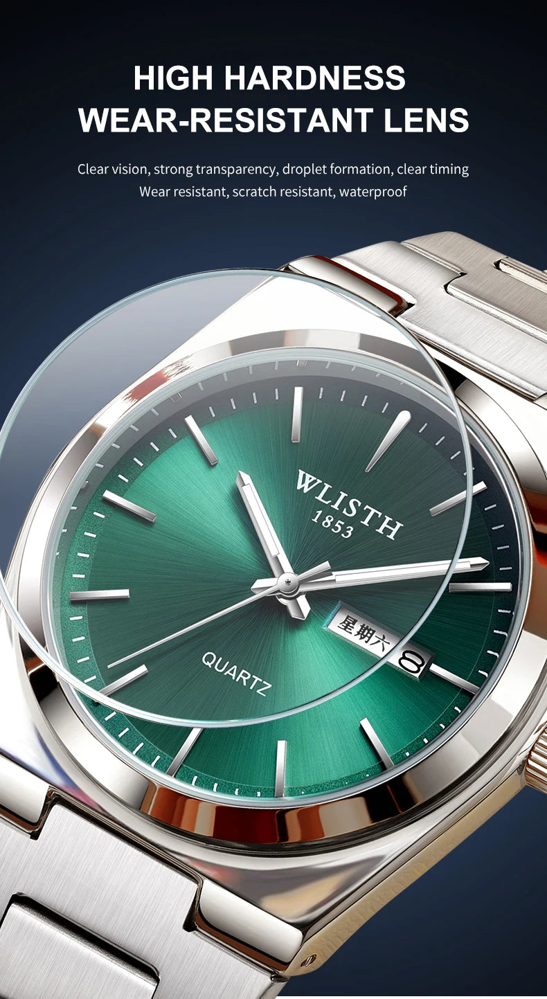 Man Watch Quartz Watch Luxury Waterproof Luminous