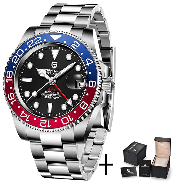 PAGANI DESIGN V3 Version GMT Watches Men's Luxury Watch
