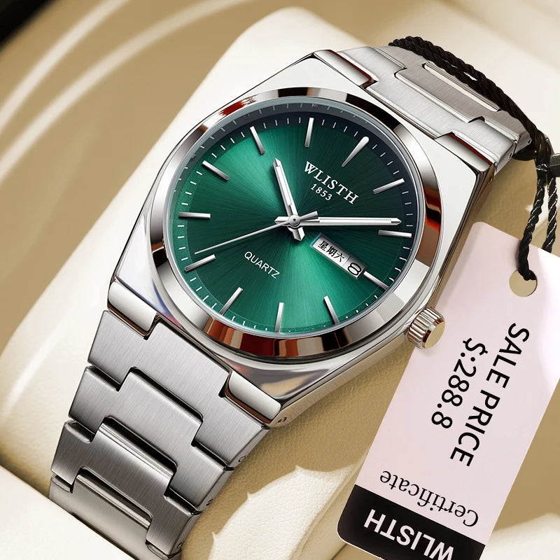 Man Watch Quartz Watch Luxury Waterproof Luminous