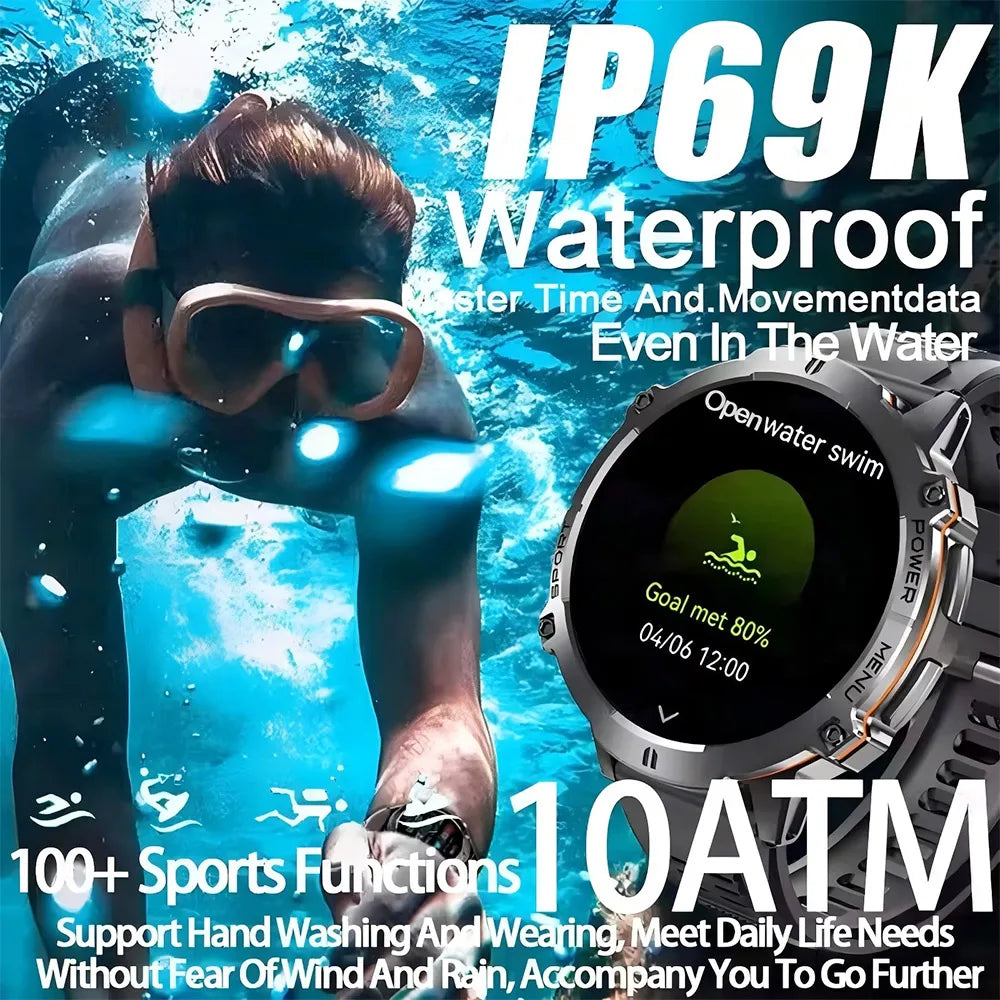 T-Rex 3 Military Grade 1000mAh Battery Smart Watch Sports
