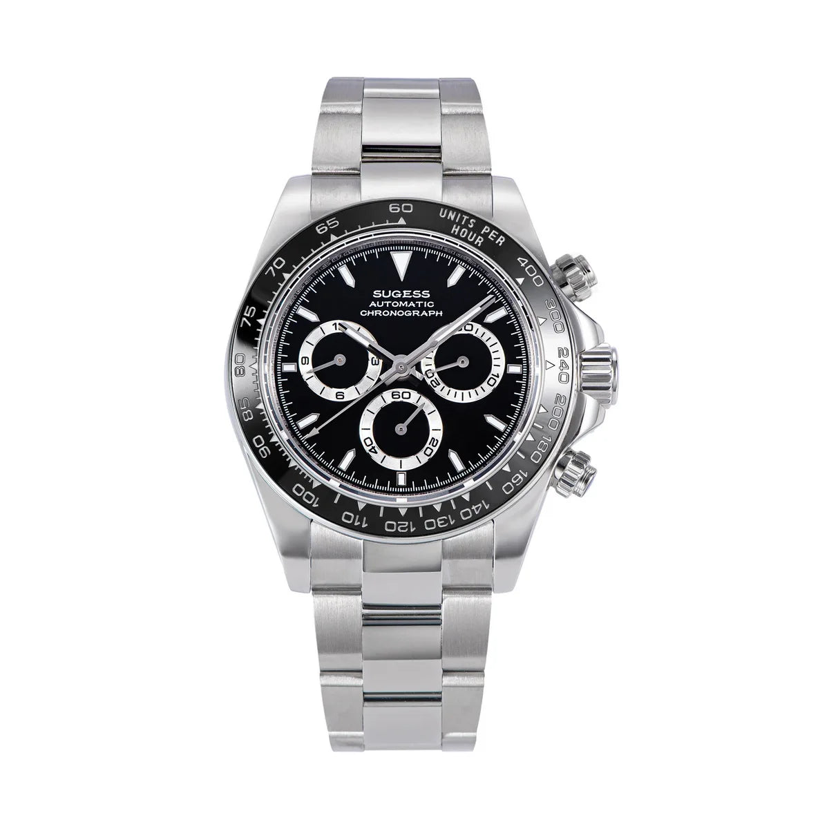 Diving Men Watch Panda Automatic Mechanical Chronograph
