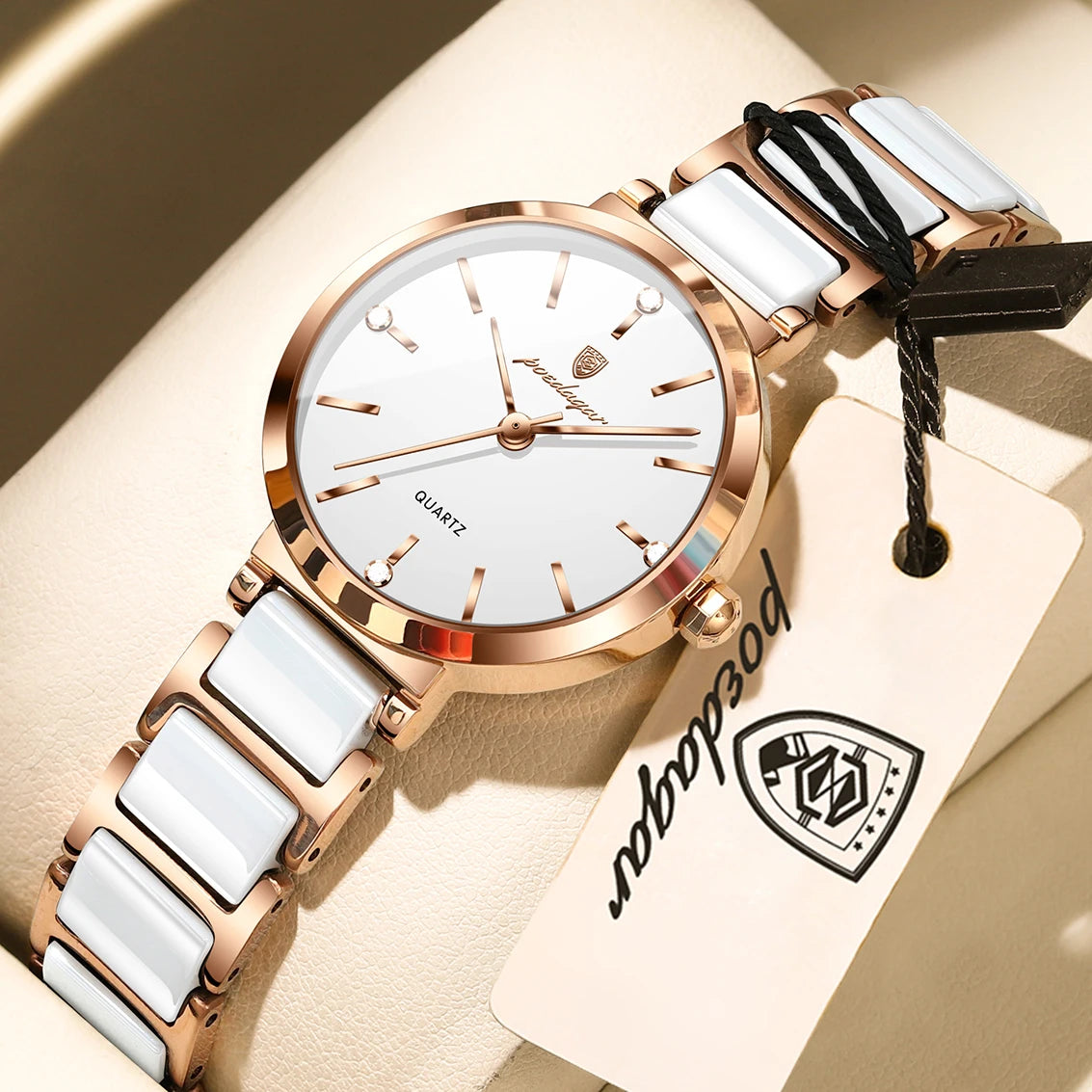Top Diamond Luxury Watch For Woman High Quality Waterproof