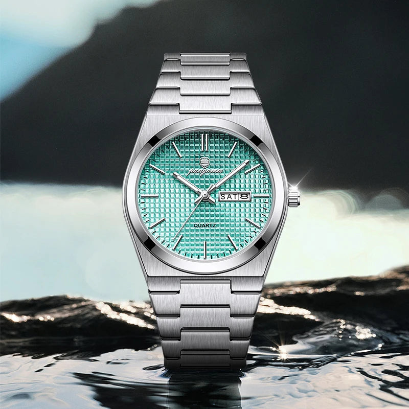 Original Luxury Men Clock Fashion Luminous Waterproof