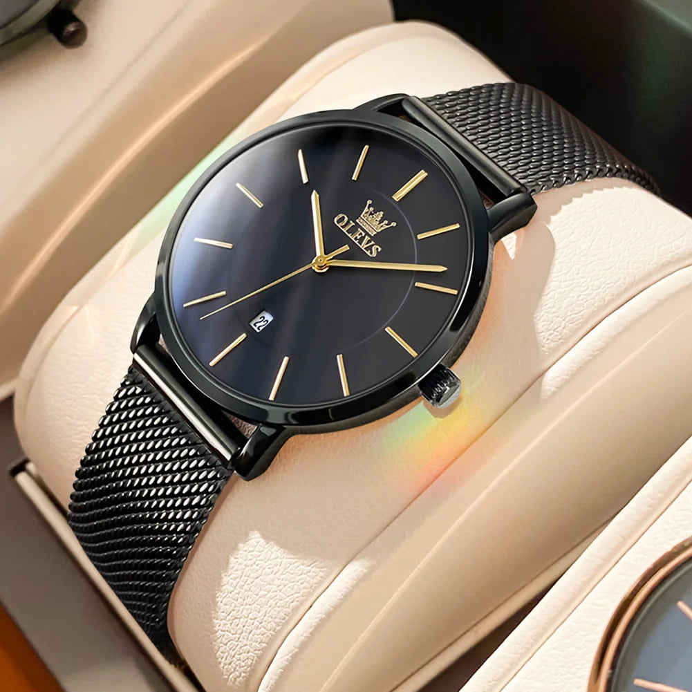 OLEVS Watches For Women Quartz Waterproof Watch Luxury
