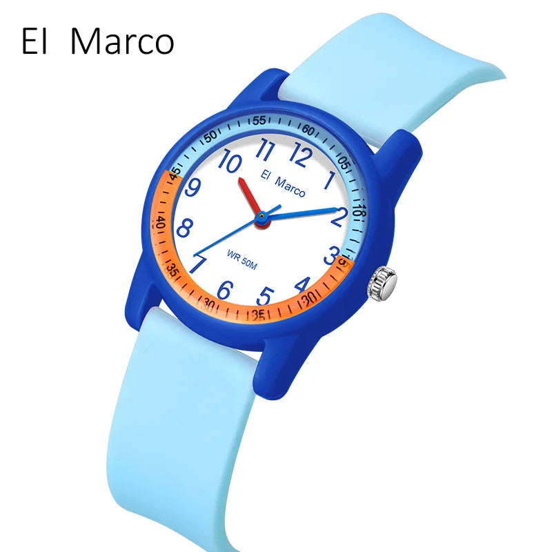 El Marco 6701 Children's Watch Waterproof and Drop proof