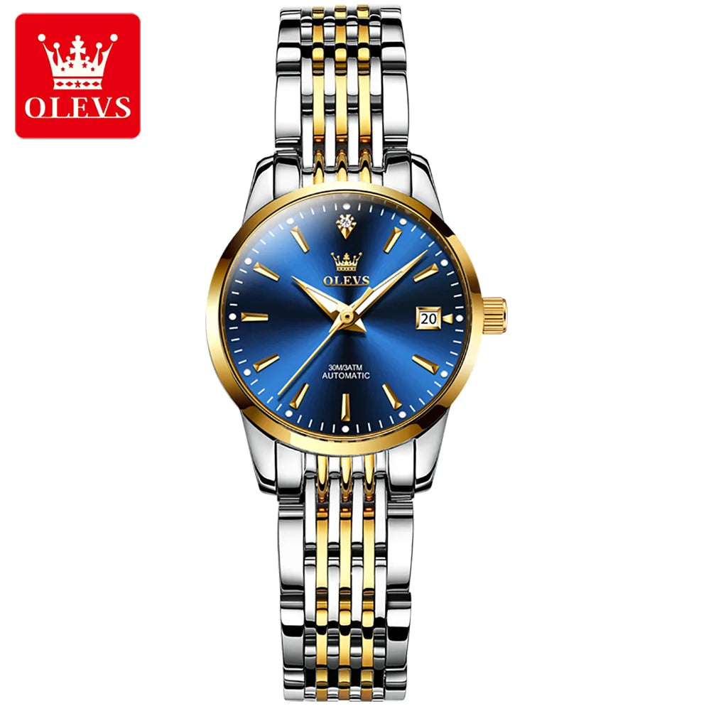 Luxury Brand Ladies Watch Automatic Mechanical Wristwatch