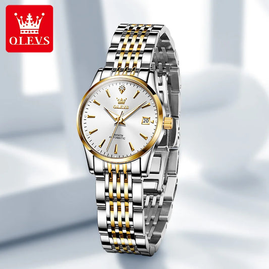 Luxury Brand Ladies Watch Automatic Mechanical Wristwatch