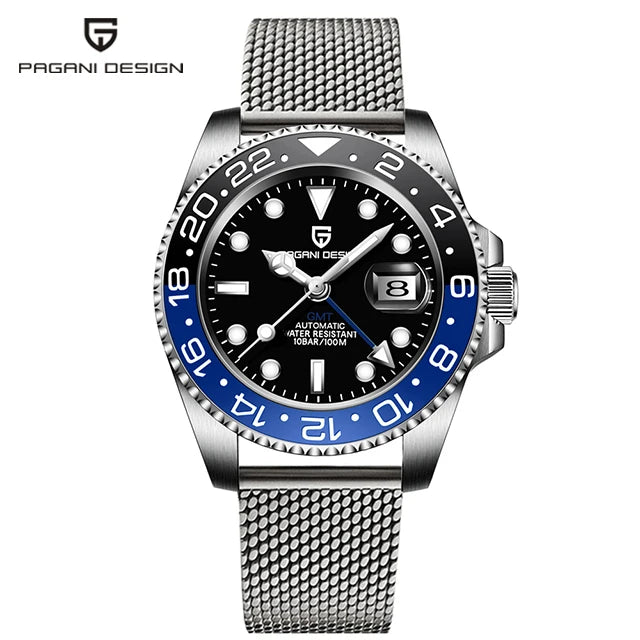 PAGANI DESIGN V3 Version GMT Watches Men's Luxury Watch