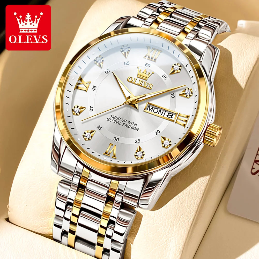 Men's Watch Original Fashion Brand Quartz Waterproof Watch
