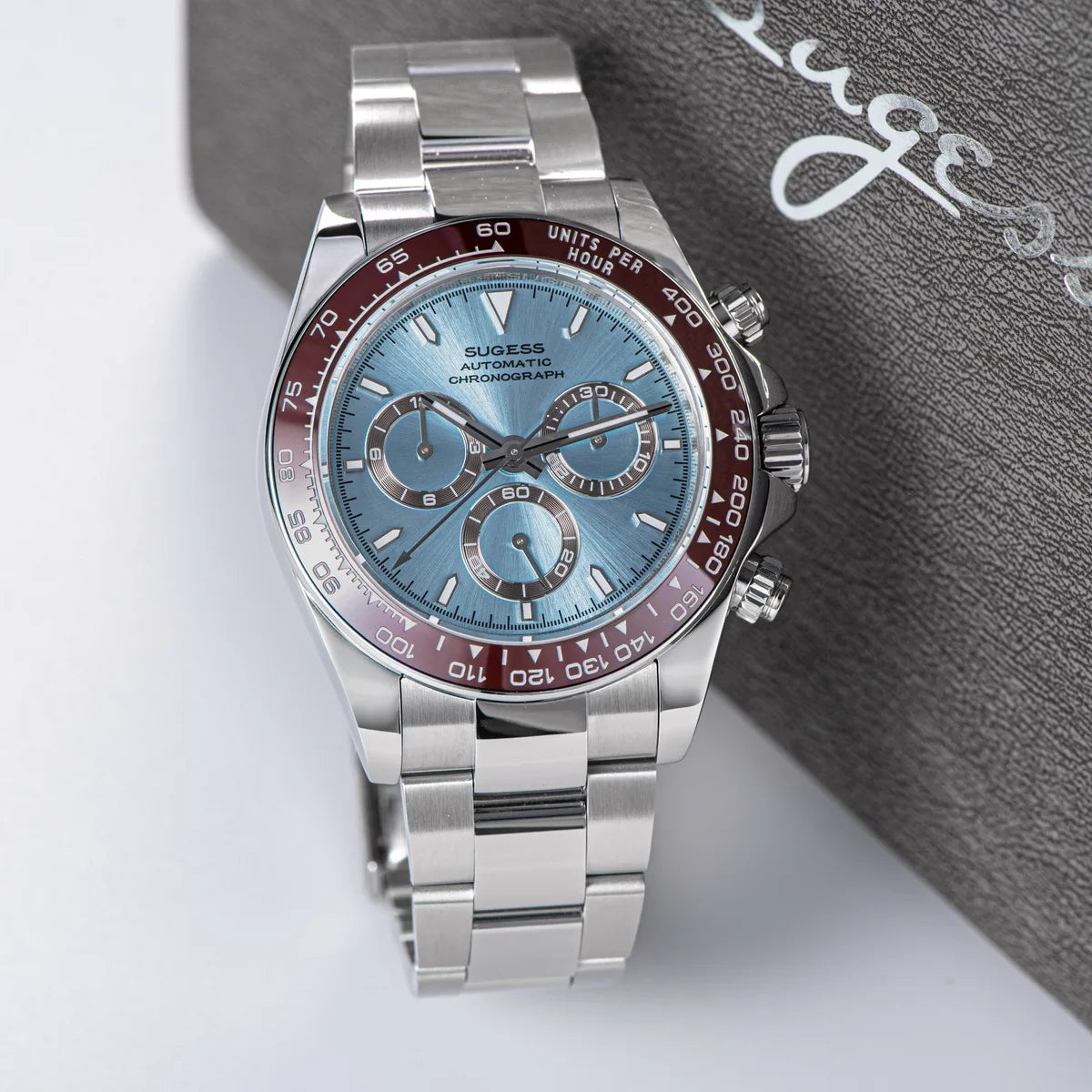Diving Men Watch Panda Automatic Mechanical Chronograph